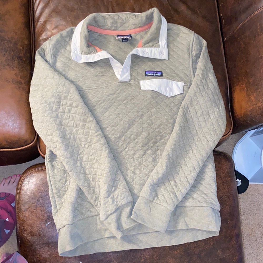 Patagonia Organic Cotton Quilt Snap-T Pullover